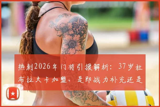 热刺2026年门将引援解析:37岁杜布拉夫卡加盟,是即战力补充还是权宜之计?