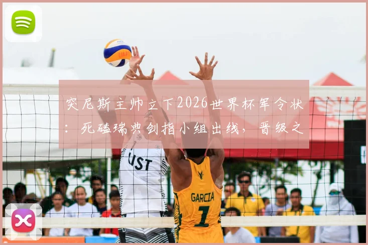 突尼斯主帅立下2026世界杯军令状：死磕瑞典剑指小组出线，晋级之路全解析